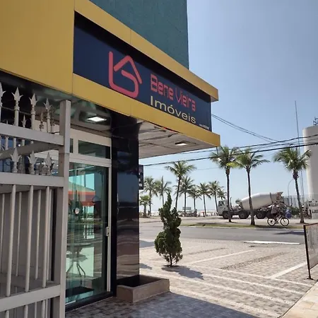 Apto Pé na Areia. Praia Grande /Tupi Exterior foto